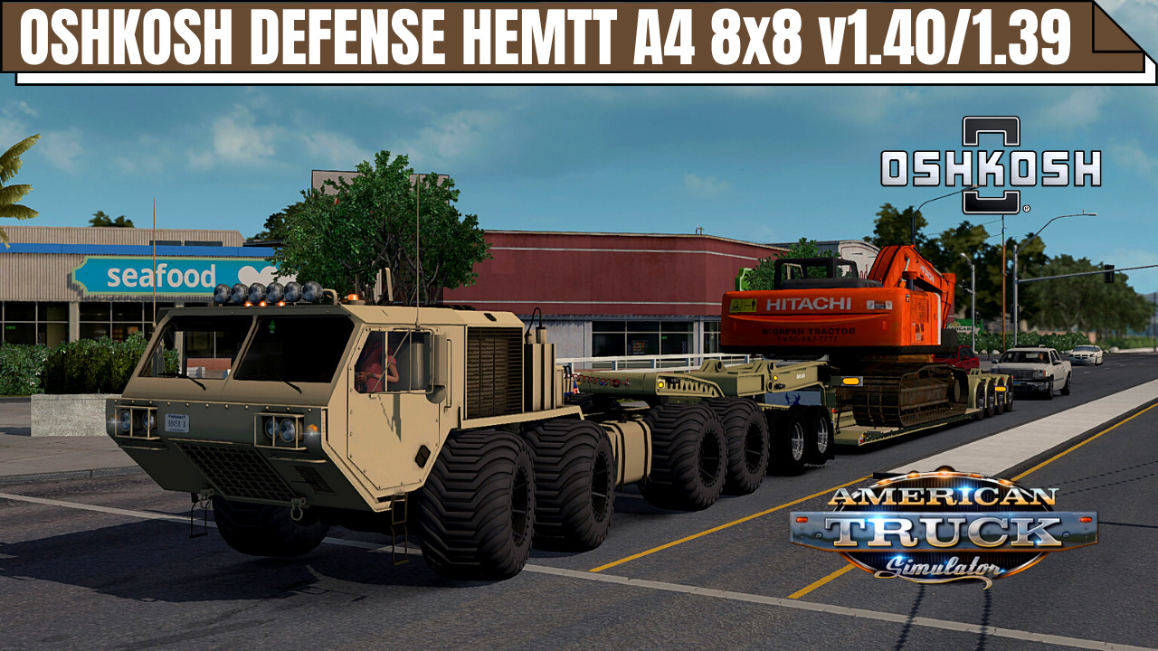 OSHKOSH DEFENSE HEMTT A4 Updated to v1.40